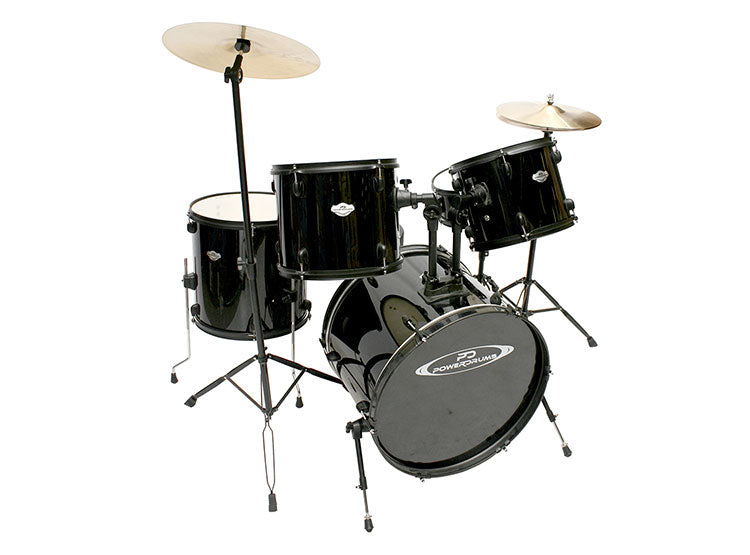 Set de batería PowerDrums PD-04 - Color negro
