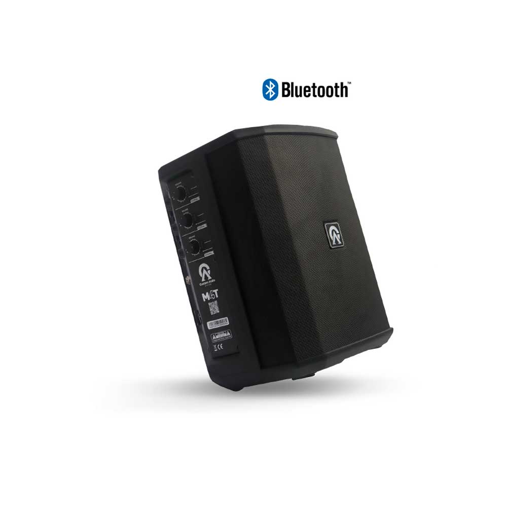 Custom Audio System M4T Black – Parlante Activo de 6.5" con Batería Recargable