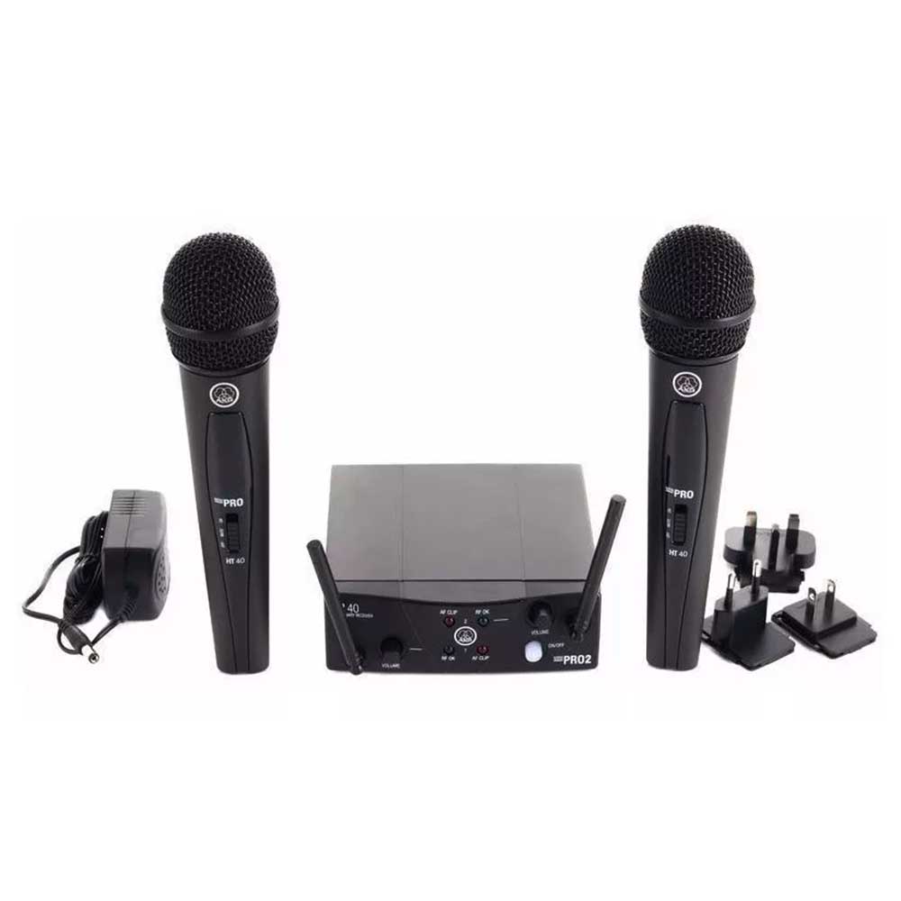Akg WMS40 Mini Dual – Sistema de Micrófonos Inalámbricos Doble